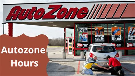 autozone time hours